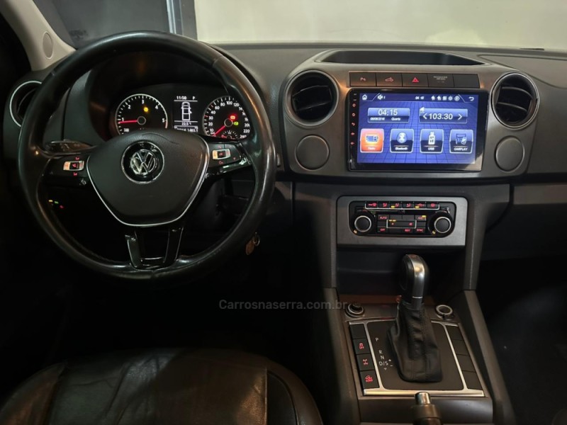 AMAROK 2.0 HIGHLINE 4X4 CD 16V TURBO INTERCOOLER DIESEL 4P MANUAL - 2015 - NOVO HAMBURGO
