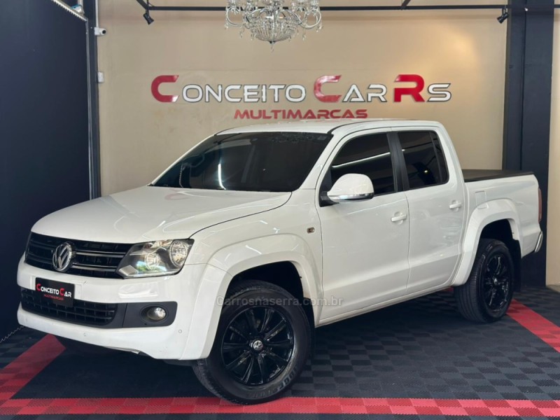 AMAROK 2.0 HIGHLINE 4X4 CD 16V TURBO INTERCOOLER DIESEL 4P MANUAL - 2015 - NOVO HAMBURGO