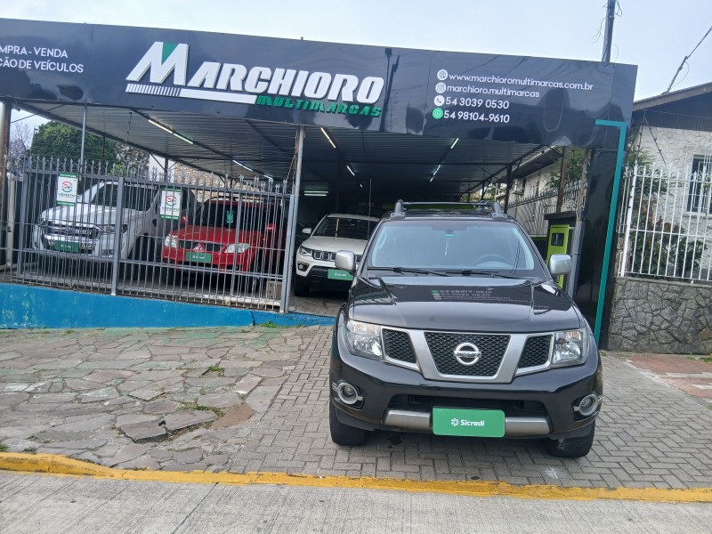 FRONTIER 2.5 SV ATTACK 4X2 CD TURBO ELETRONIC DIESEL 4P MANUAL - 2014 - CAXIAS DO SUL