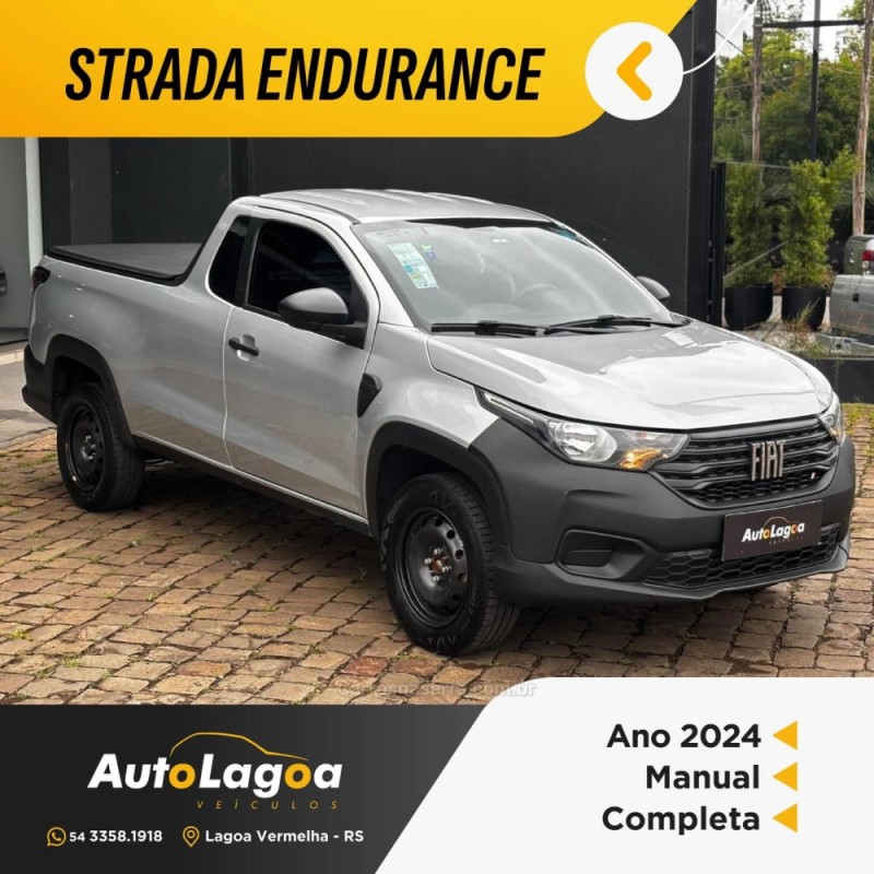 strada 1.4 endurance cd 8v flex 4p manual 2024 lagoa vermelha
