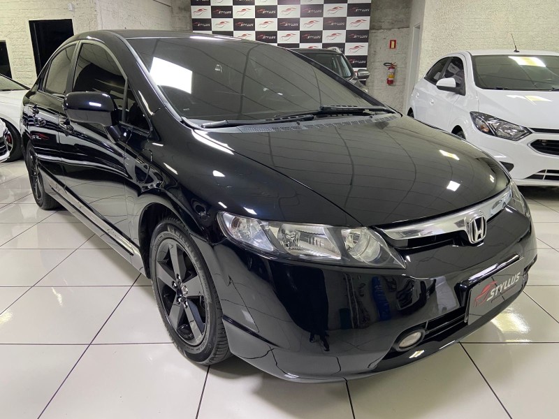 CIVIC 1.8 LXS 16V FLEX 4P MANUAL - 2008 - ESTâNCIA VELHA