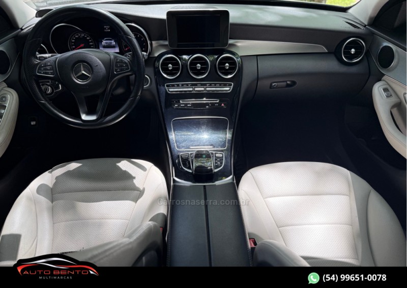 C 180 1.6 CGI AVANTGARDE 16V TURBO GASOLINA 4P AUTOMÁTICO - 2015 - BENTO GONçALVES