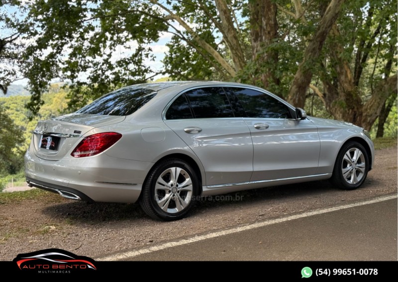C 180 1.6 CGI AVANTGARDE 16V TURBO GASOLINA 4P AUTOMÁTICO - 2015 - BENTO GONçALVES