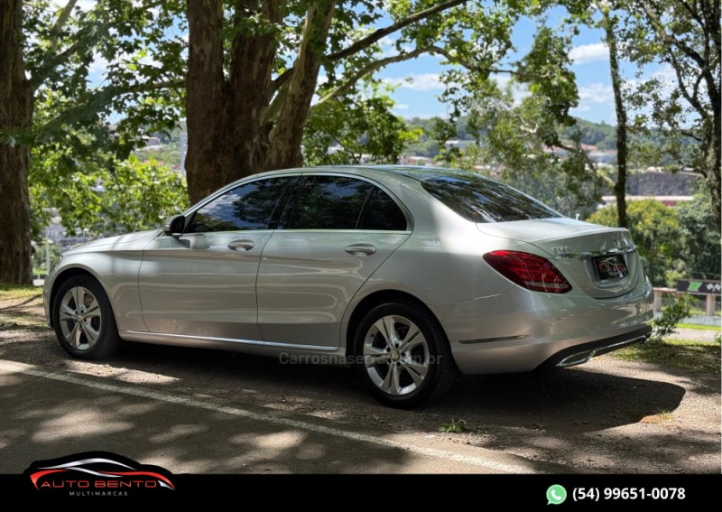 C 180 1.6 CGI AVANTGARDE 16V TURBO GASOLINA 4P AUTOMÁTICO - 2015 - BENTO GONçALVES