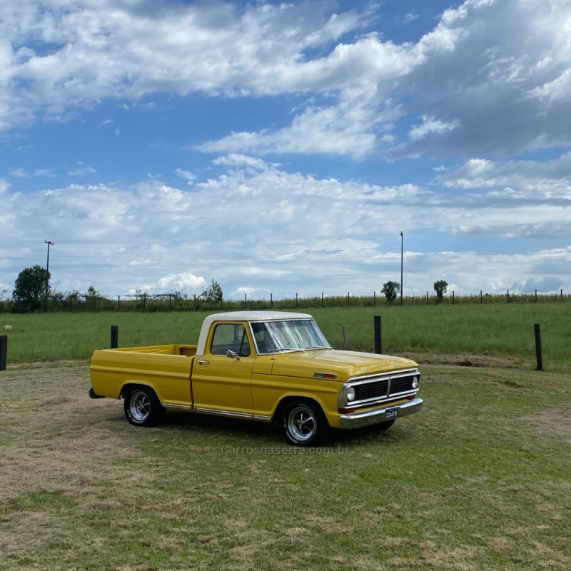 F-100 4.5 8 CILINDROS 16V GASOLINA 2P MANUAL - 1972 - MONTENEGRO