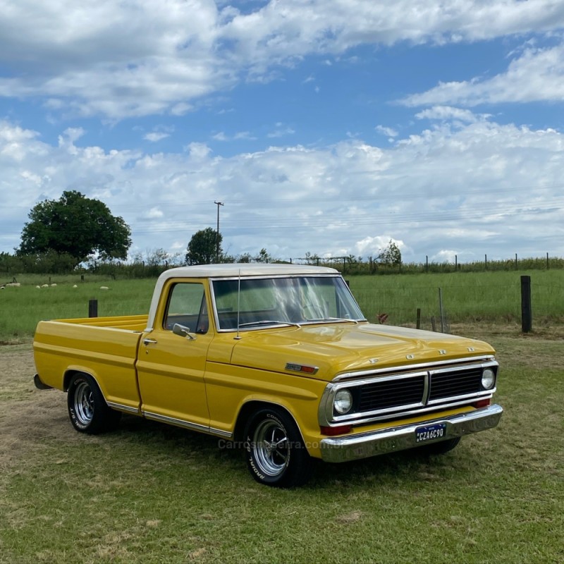 f 100 4.5 8 cilindros 16v gasolina 2p manual 1972 montenegro