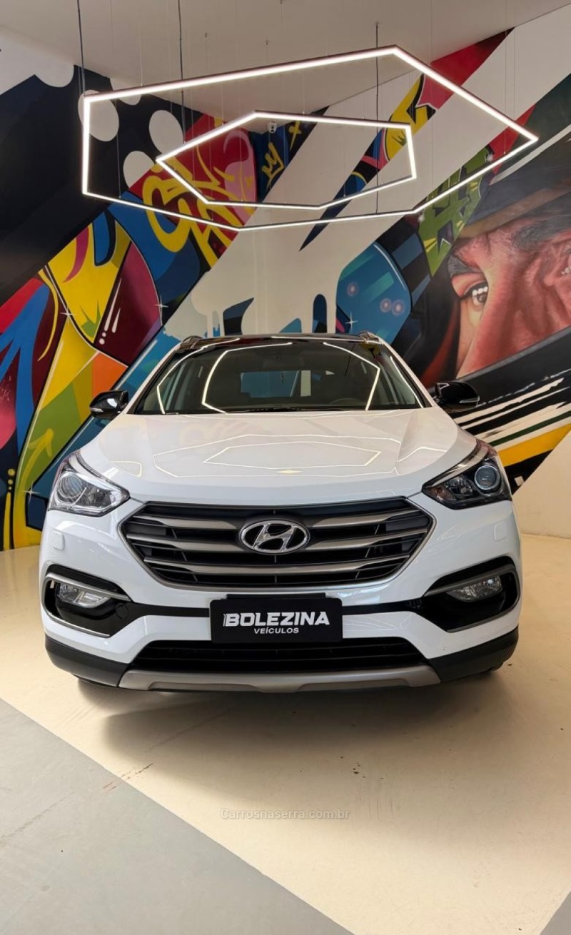 SANTA FÉ 3.5 MPFI GLS 7 LUGARES V6 24V 285CV GASOLINA 4P AUTOMÁTICO - 2018 - NOVO HAMBURGO