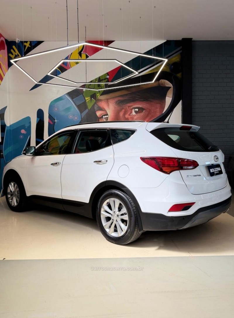 SANTA FÉ 3.5 MPFI GLS 7 LUGARES V6 24V 285CV GASOLINA 4P AUTOMÁTICO - 2018 - NOVO HAMBURGO