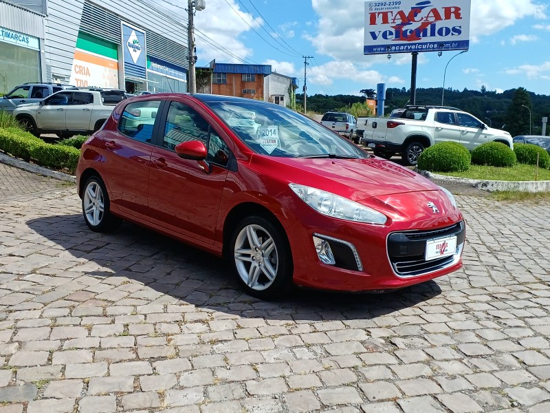 308 2.0 allure 16v flex 4p automatico 2014 flores da cunha