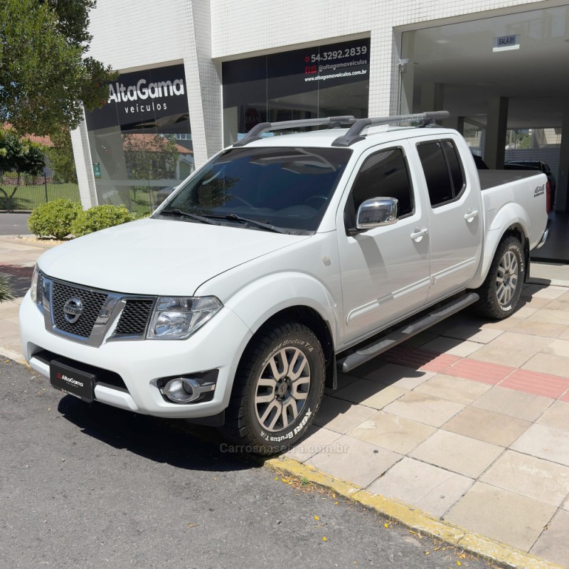 frontier 2.5 sl 4x4 cd turbo eletronic diesel 4p automatico 2015 flores da cunha