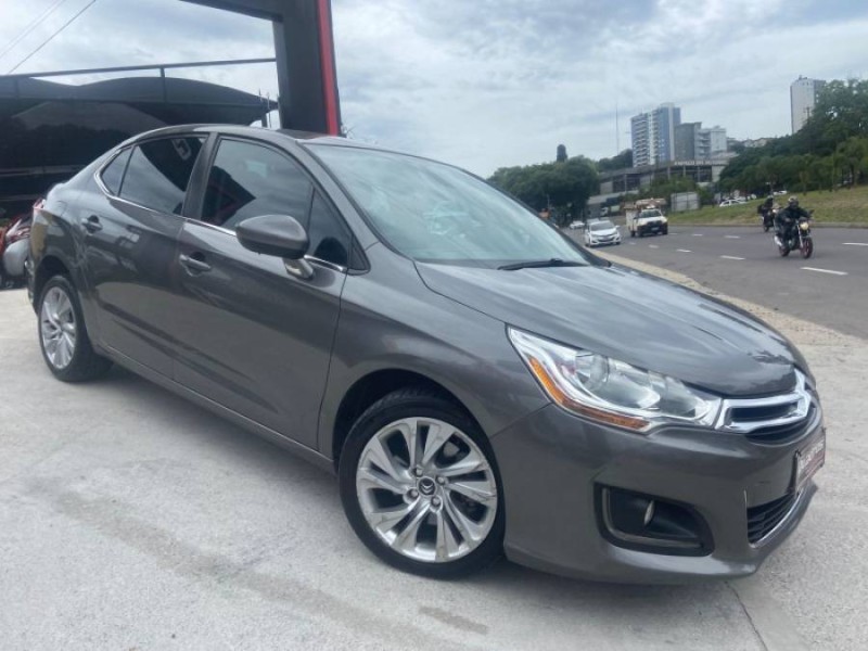 c4 lounge 1.6 tendance 16v turbo gasolina 4p automatico 2015 caxias do sul