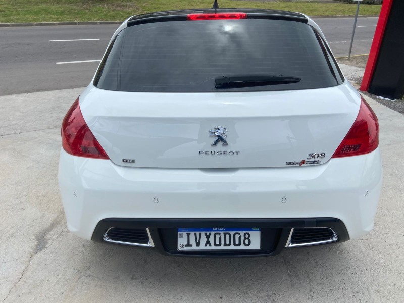 308 1.6 GRIFFE THP 16V GASOLINA 4P AUTOMÁTICO - 2014 - CAXIAS DO SUL