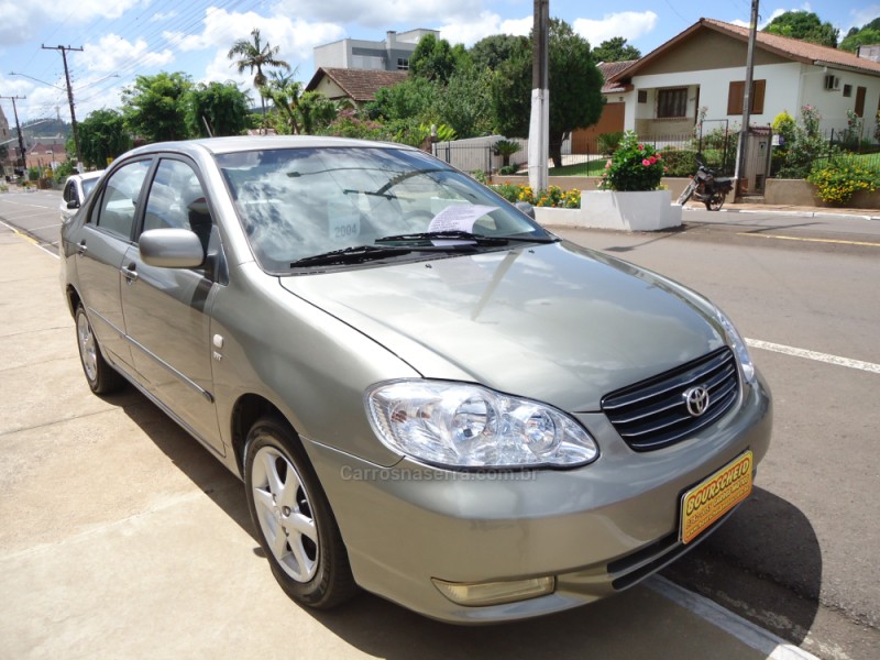 corolla 1.8 xei 16v gasolina 4p automatico 2004 santa clara do sul