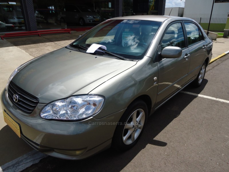 COROLLA 1.8 XEI 16V GASOLINA 4P AUTOMÁTICO - 2004 - SANTA CLARA DO SUL