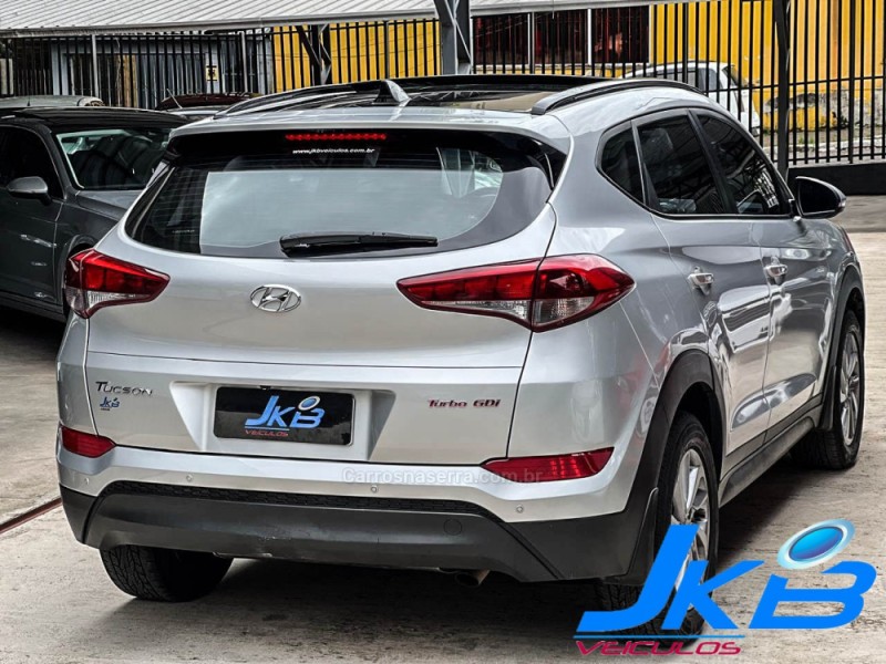 TUCSON 1.6 GLS TURBO GASOLINA 4P AUTOMÁTICO - 2018 - NOVO HAMBURGO