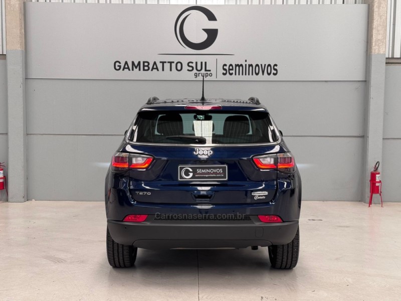 COMPASS 1.3 LONGITUDE T270 16V TURBO 4X2 FLEX 4P AUTOMÁTICO - 2022 - BENTO GONçALVES