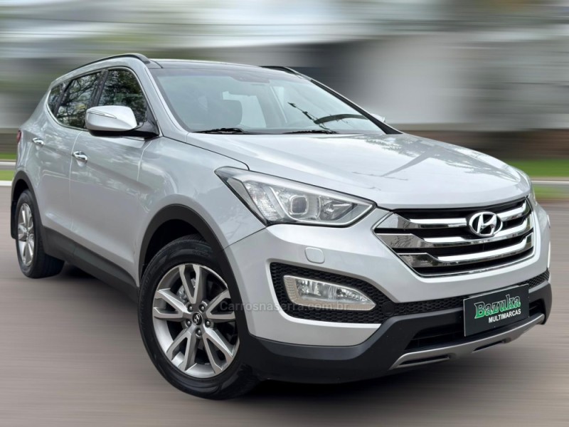 SANTA FÉ 3.3 MPFI 4X4 7 LUGARES V6 270CV GASOLINA 4P AUTOMÁTICO - 2014 - NOVO HAMBURGO