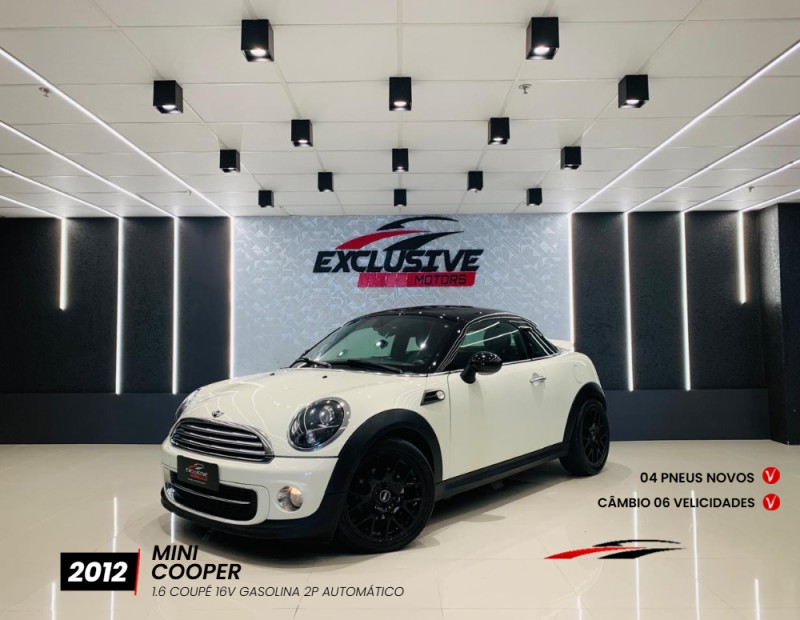 cooper 1.6 coupe 16v gasolina 2p automatico 2012 caxias do sul