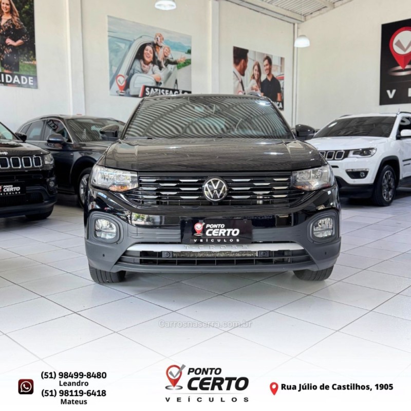 T-CROSS 1.0 COMFORTLINE TSI FLEX 4P AUTOMÁTICO - 2024 - SANTA CRUZ DO SUL