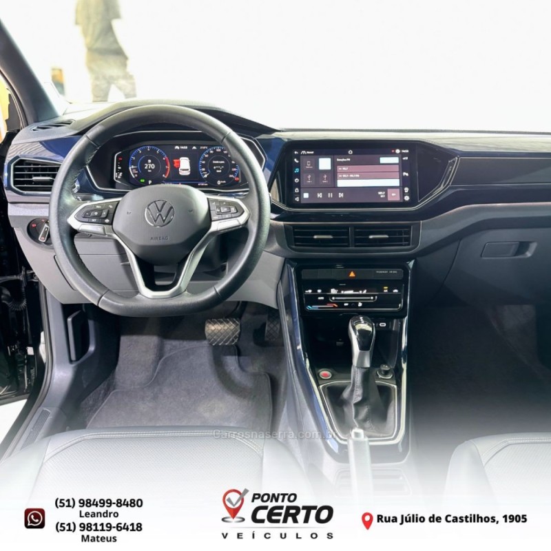 T-CROSS 1.0 COMFORTLINE TSI FLEX 4P AUTOMÁTICO - 2024 - SANTA CRUZ DO SUL