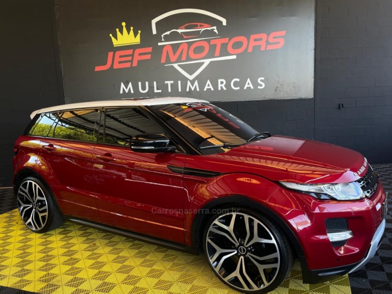 RANGE ROVER EVOQUE 2.0 DYNAMIC 4WD 16V GASOLINA 4P AUTOMÁTICO - 2013 - CAXIAS DO SUL