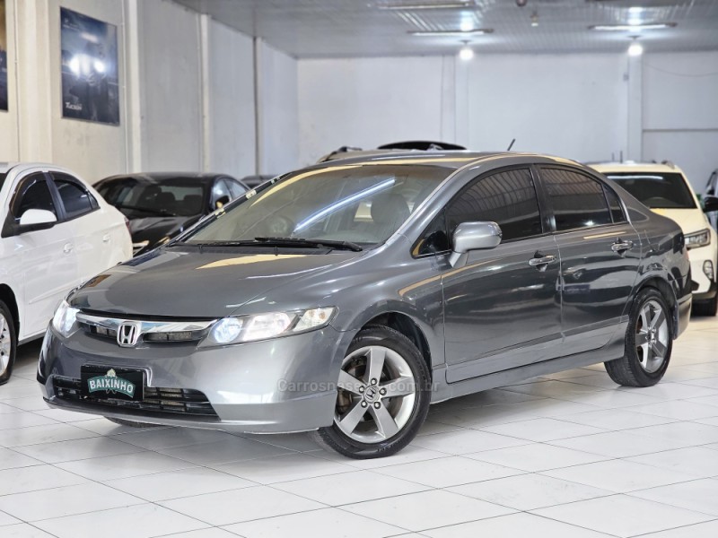 civic 1.8 lxs 16v flex 4p automatico 2007 sapucaia do sul