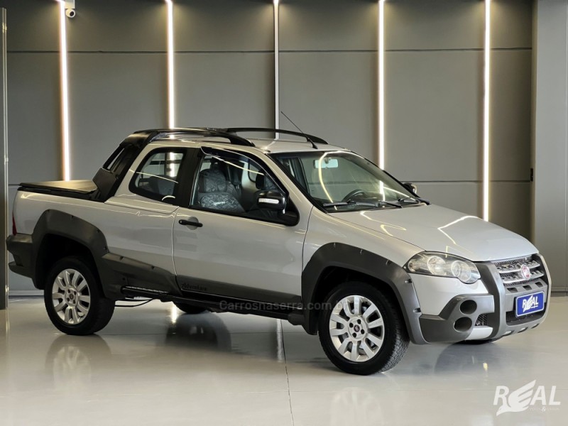 STRADA 1.8 MPI ADVENTURE CD 8V FLEX 2P MANUAL - 2010 - SAPIRANGA