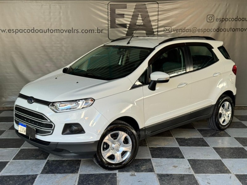 ecosport 1.6 se 16v flex 4p automatico 2017 nova prata