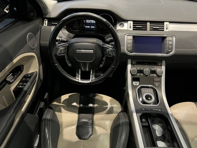 RANGE ROVER EVOQUE 2.0 DYNAMIC 4WD 16V GASOLINA 4P AUTOMÁTICO - 2013 - CAXIAS DO SUL