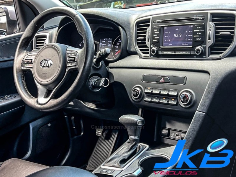 SPORTAGE 2.0 LX 4X2 16V FLEX 4P AUTOMÁTICO - 2017 - NOVO HAMBURGO