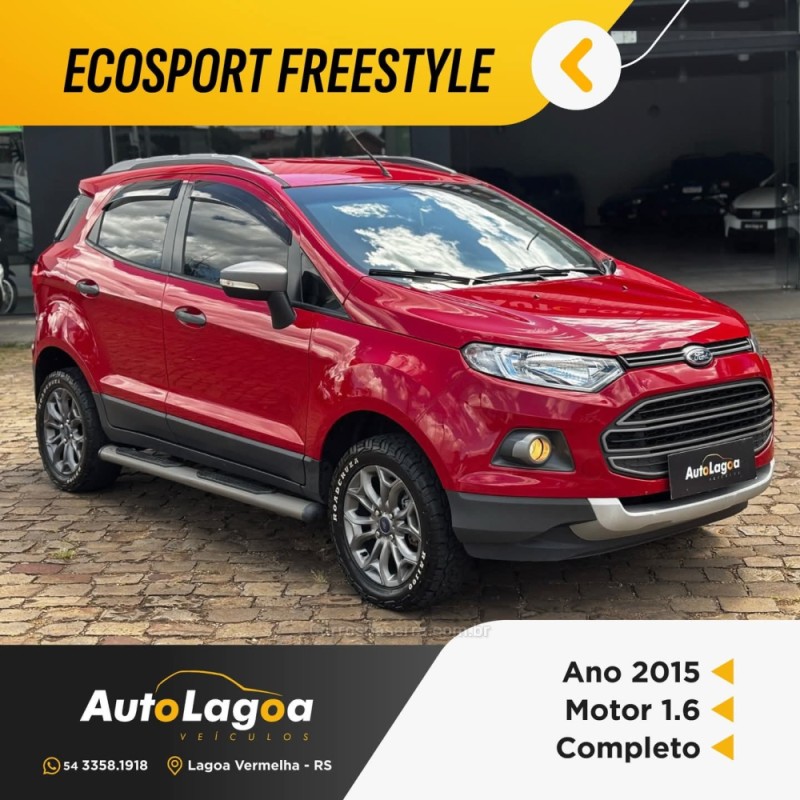 ecosport 1.6 freestyle 16v flex 4p manual 2015 lagoa vermelha