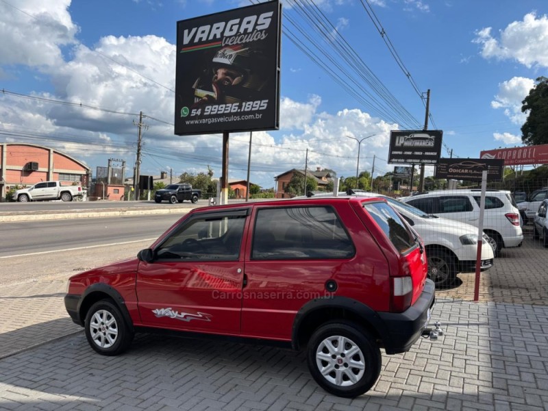 UNO 1.0 MPI MILLE FIRE 8V FLEX 2P MANUAL - 2007 - CAXIAS DO SUL