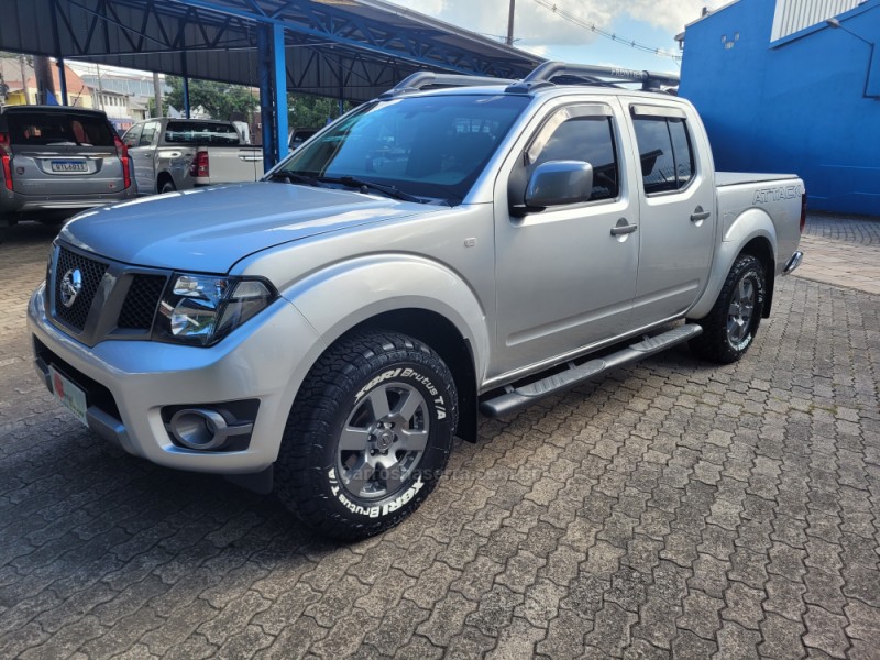 frontier 2.5 sv attack 4x4 cd turbo eletronic diesel 4p automatico 2016 caxias do sul