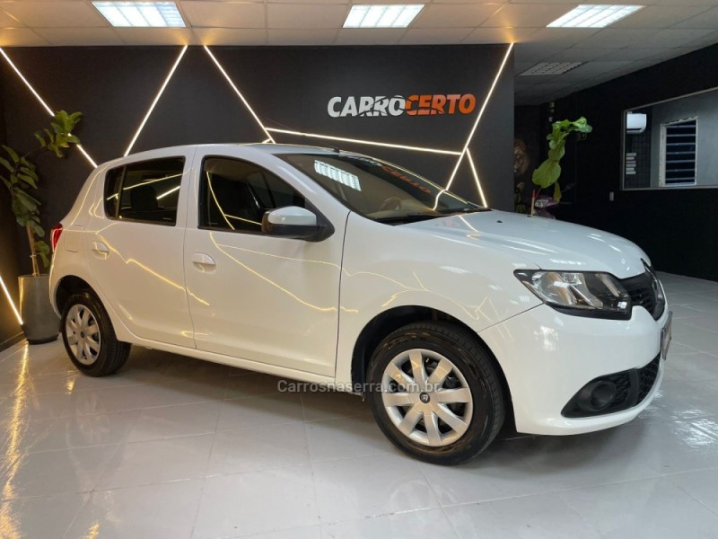 SANDERO 1.0 AUTHENTIQUE 12V FLEX 4P MANUAL - 2017 - NOVO HAMBURGO