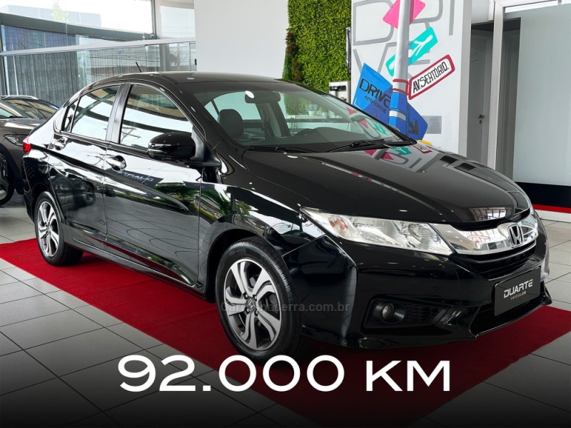 city 1.5 exl 16v flex 4p automatico 2017 porto alegre