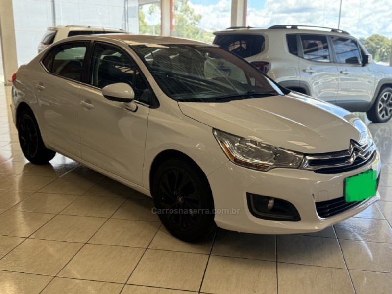 c4 lounge 1.6 tendance 16v turbo flex 4p automatico 2015 bento goncalves