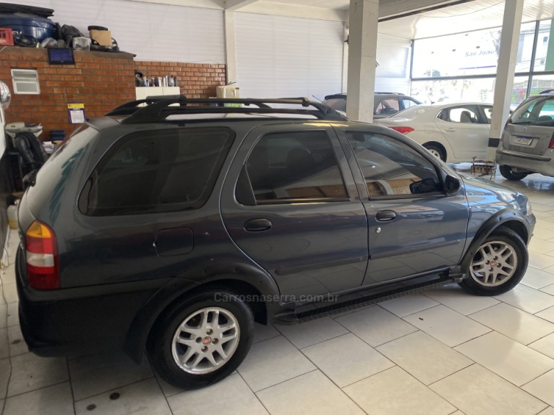 PALIO 1.6 MPI ADVENTURE WEEKEND 16V GASOLINA 4P MANUAL - 2003 - CAXIAS DO SUL