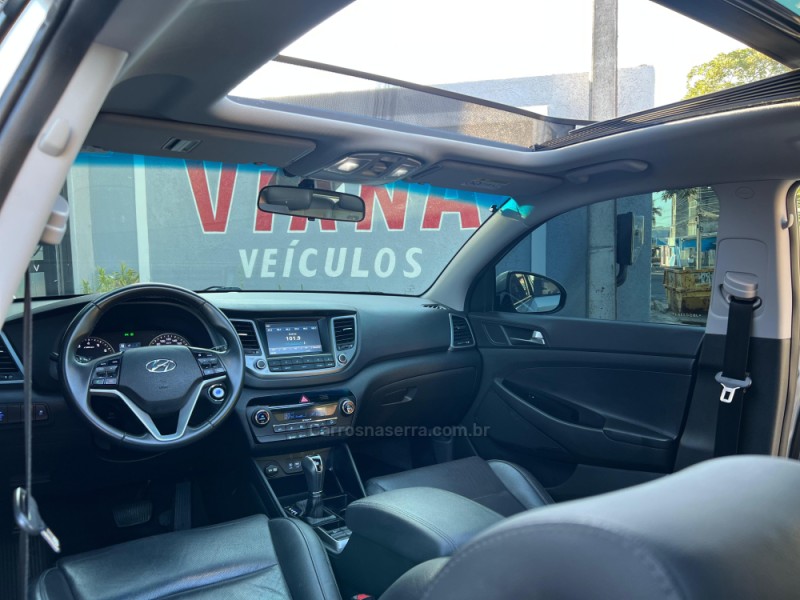 TUCSON 1.6 GLS TURBO GASOLINA 4P AUTOMÁTICO - 2018 - SAPUCAIA DO SUL