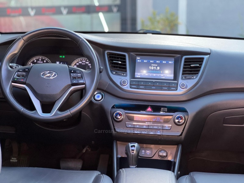 TUCSON 1.6 GLS TURBO GASOLINA 4P AUTOMÁTICO - 2018 - SAPUCAIA DO SUL