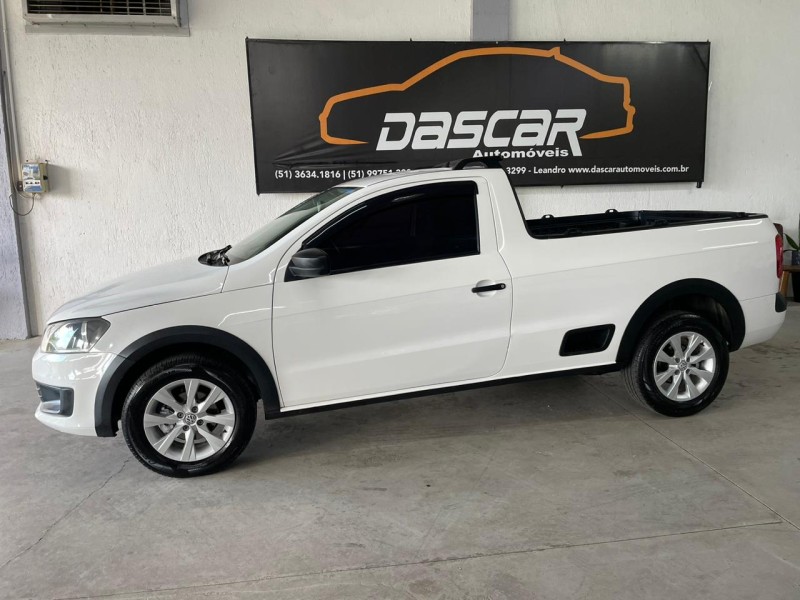 SAVEIRO 1.6 MI TRENDLINE CS 8V FLEX 2P MANUAL - 2015 - BOM PRINCíPIO