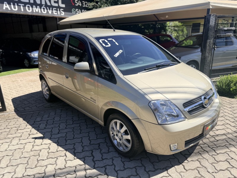 MERIVA 1.8 MPFI MAXX 8V FLEX 4P MANUAL - 2007 - NOVA PETRóPOLIS