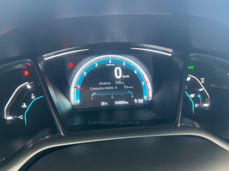 CIVIC 1.5 16V TOURING TURBO GASOLINA 4P AUTOMÁTICO - 2017 - CAXIAS DO SUL