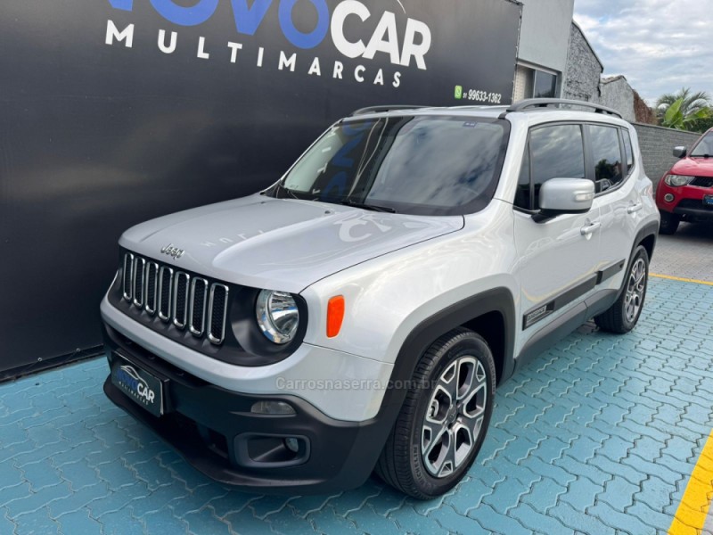 renegade 1.8 16v flex longitude 4p automatico 2016 estancia velha