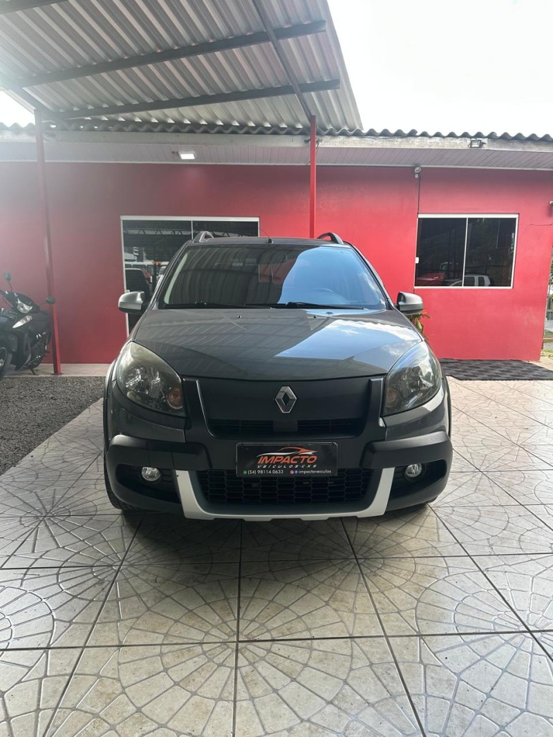 SANDERO 1.6 STEPWAY 16V FLEX 4P AUTOMÁTICO - 2013 - CAXIAS DO SUL