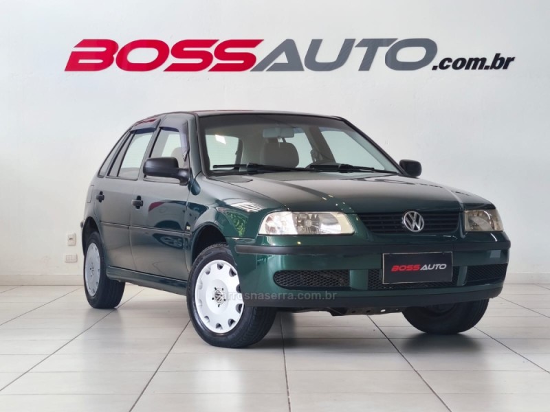 GOL 1.0 MI POWER 16V 76CV GASOLINA 4P MANUAL G.III - 2002 - CAXIAS DO SUL