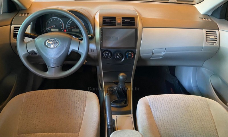 COROLLA 1.6 XLI 16V GASOLINA 4P MANUAL - 2010 - ESTâNCIA VELHA