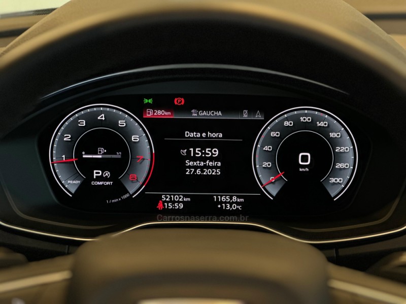 Q5 2.0 TFSI S LINE BLACK QUATTRO S TRONIC GASOLINA 4P - 2022 - CAXIAS DO SUL