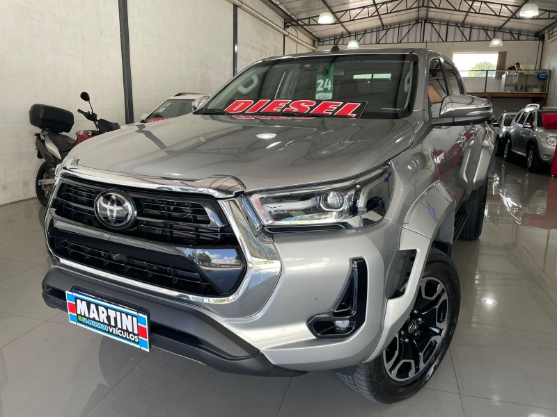 hilux 2.8 srx plus 4x4 cd turbo diesel 4p automatico 2024 caxias do sul