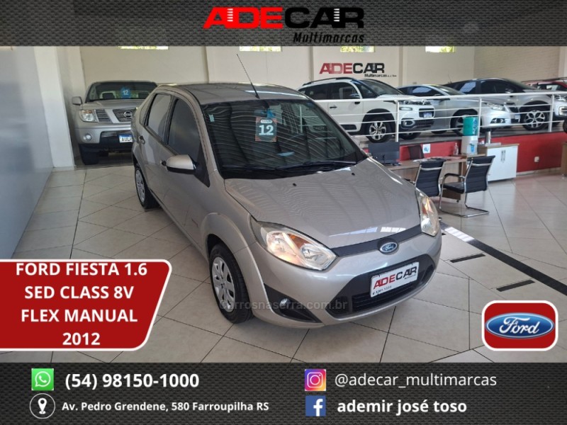 FIESTA 1.6 MPI CLASS SEDAN 8V FLEX 4P MANUAL