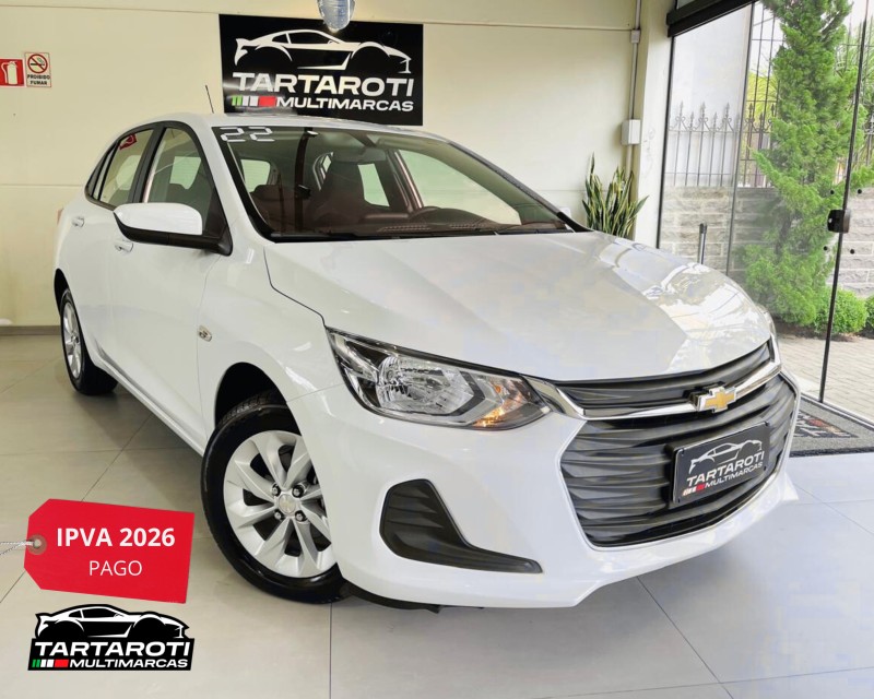 onix 1.0 lt 12v turbo flex 4p automatico 2022 caxias do sul